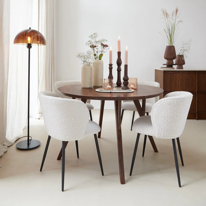 Quenza Mango Wood Dining Table - Natural