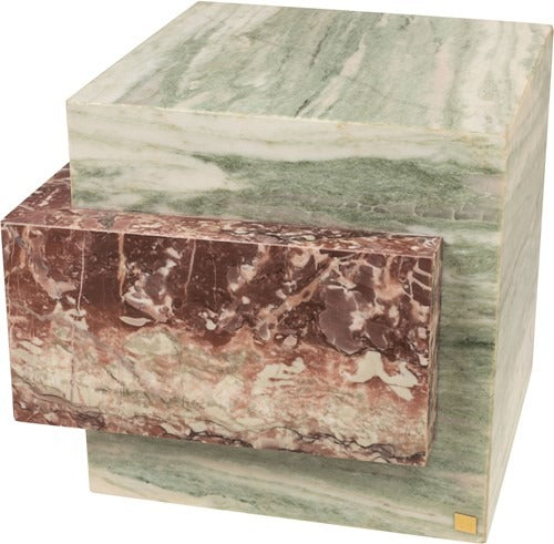 Blocq Low Mirble Side Table