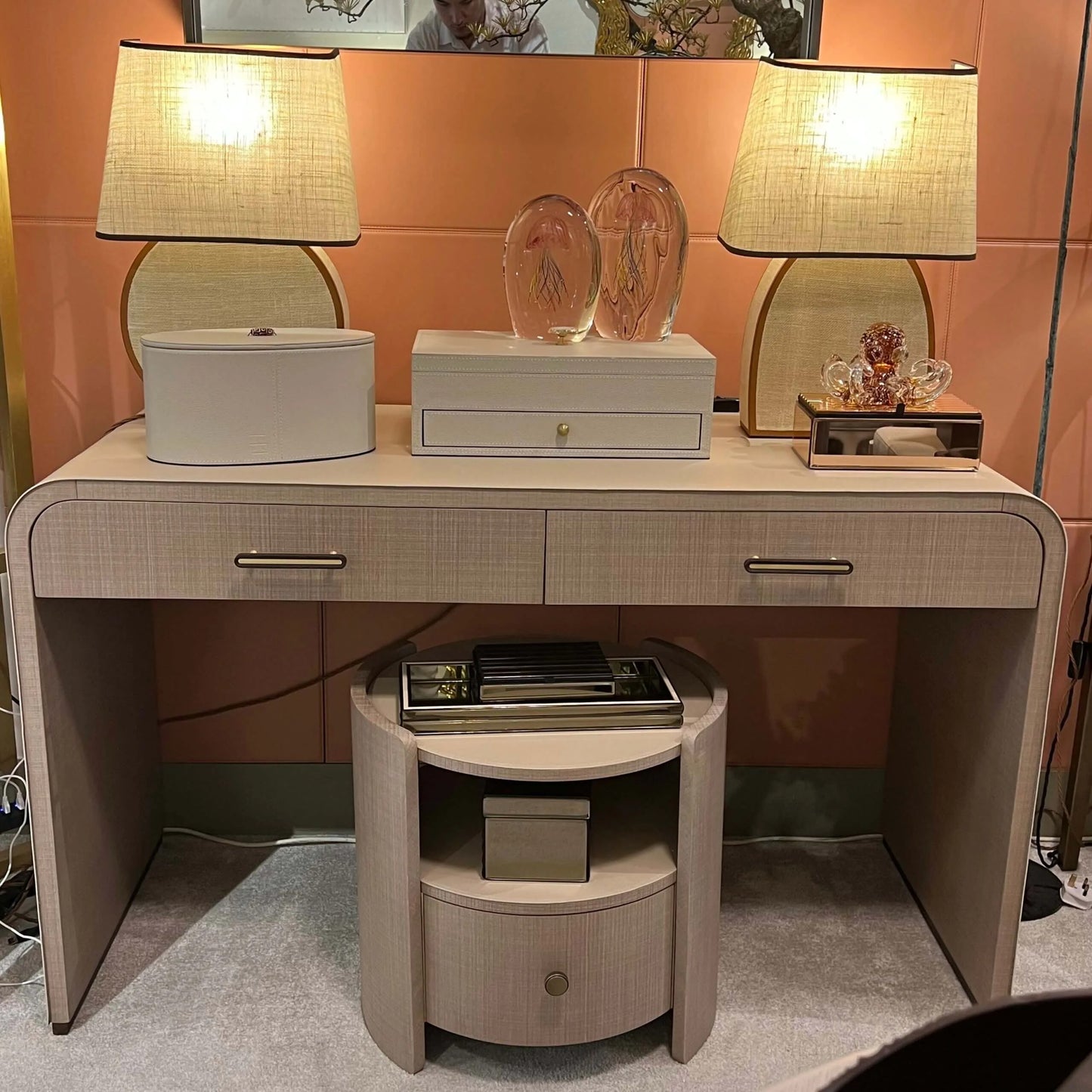 Jason 2 Drawer Desk