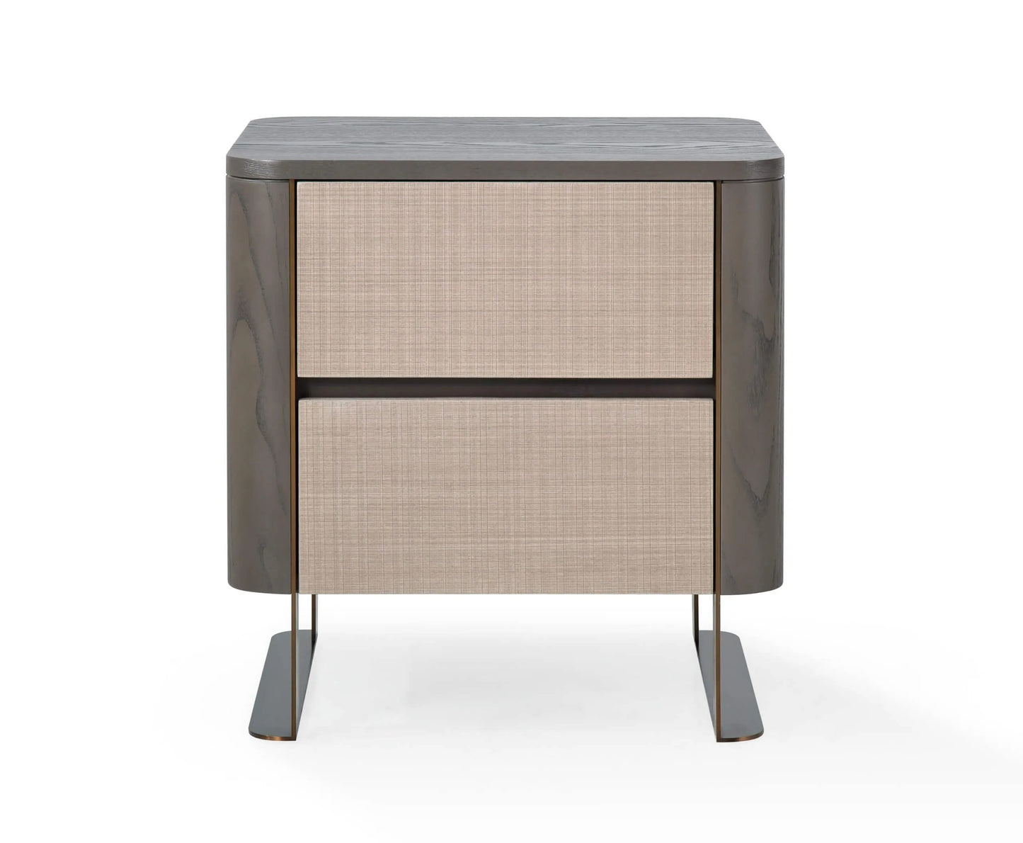 Lizzi 2 Drawer Bedside Macchiato