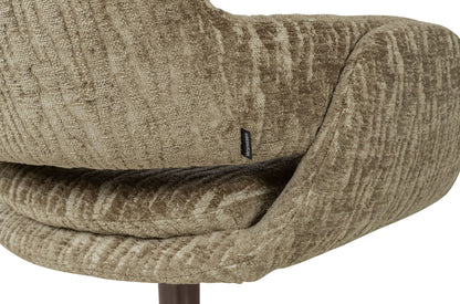 Harvey Dining Chair 05-Mura Dark Green