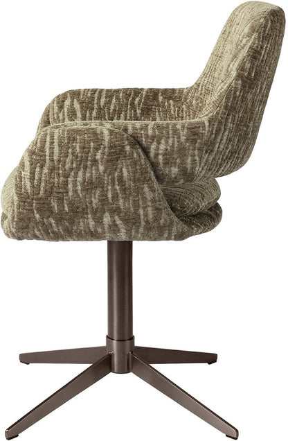 Harvey Dining Chair 05-Mura Dark Green