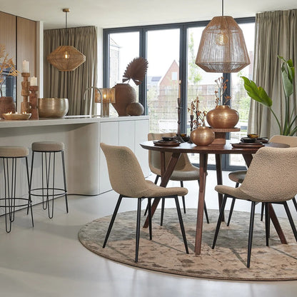 Quenza Mango Wood Dining Table - Natural