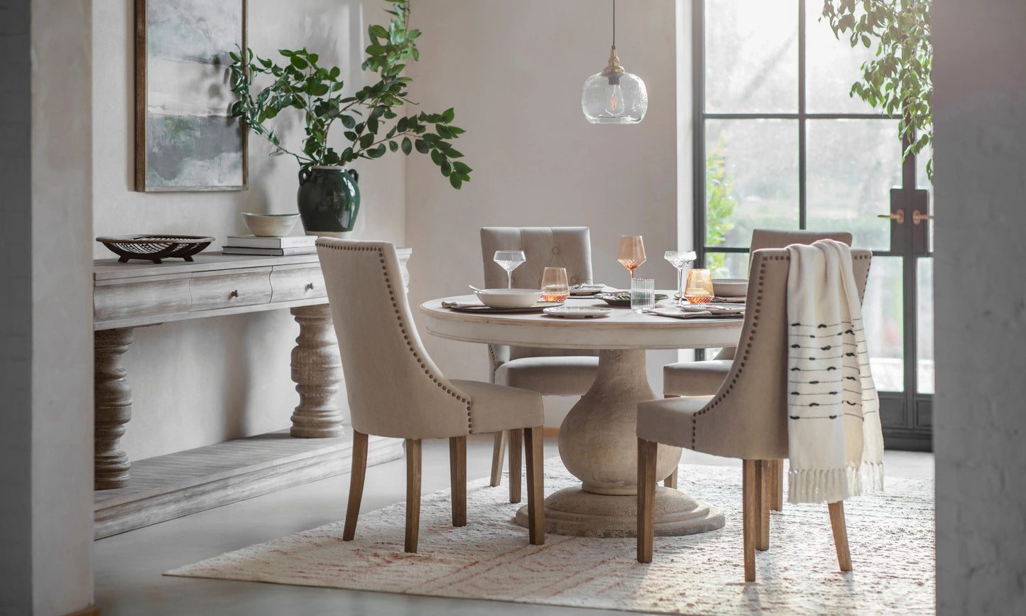 Upton Round Dining Table 140cm  (Pre Order)