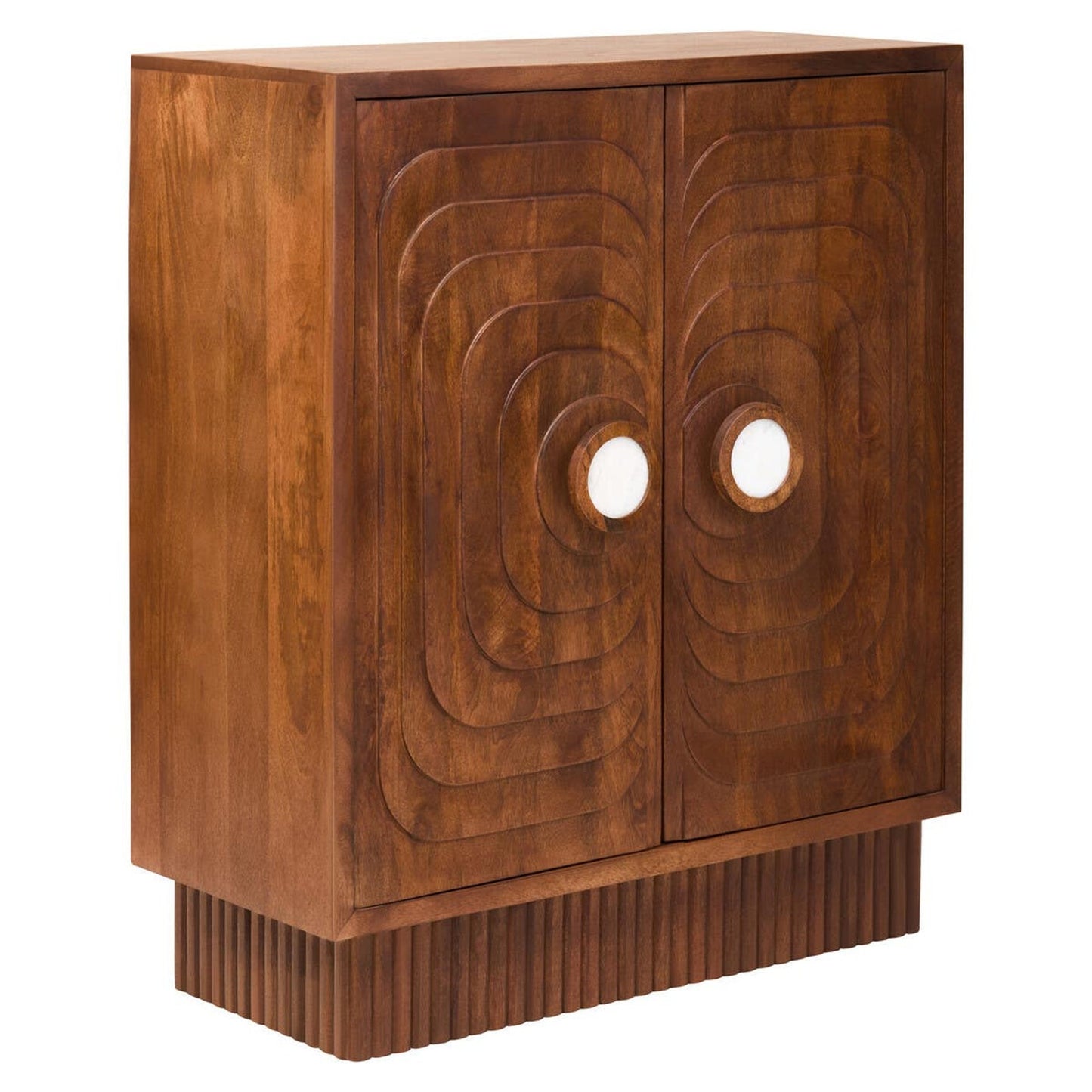 Sangar Two Door Carved Cabinet