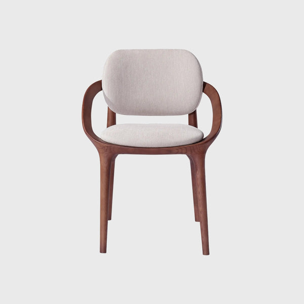 Wave Walnut Dining Chair