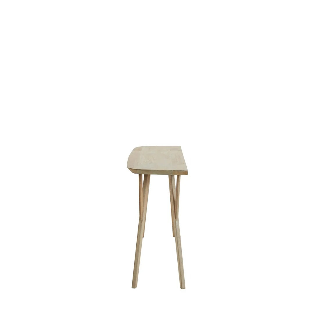 Quenza Mango Wood Console Table - Natural