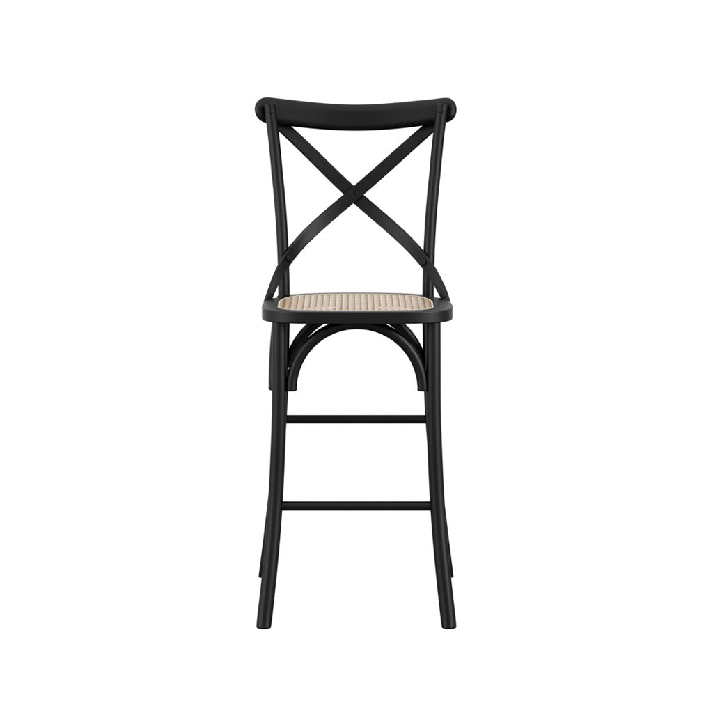 Fitzroy Black Counter Stool