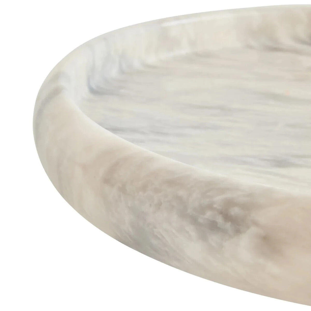 Zoro Marble Round Tray