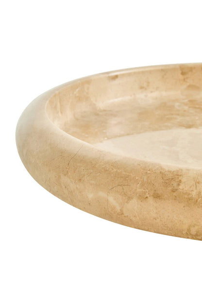 Zoro Marble Round Tray