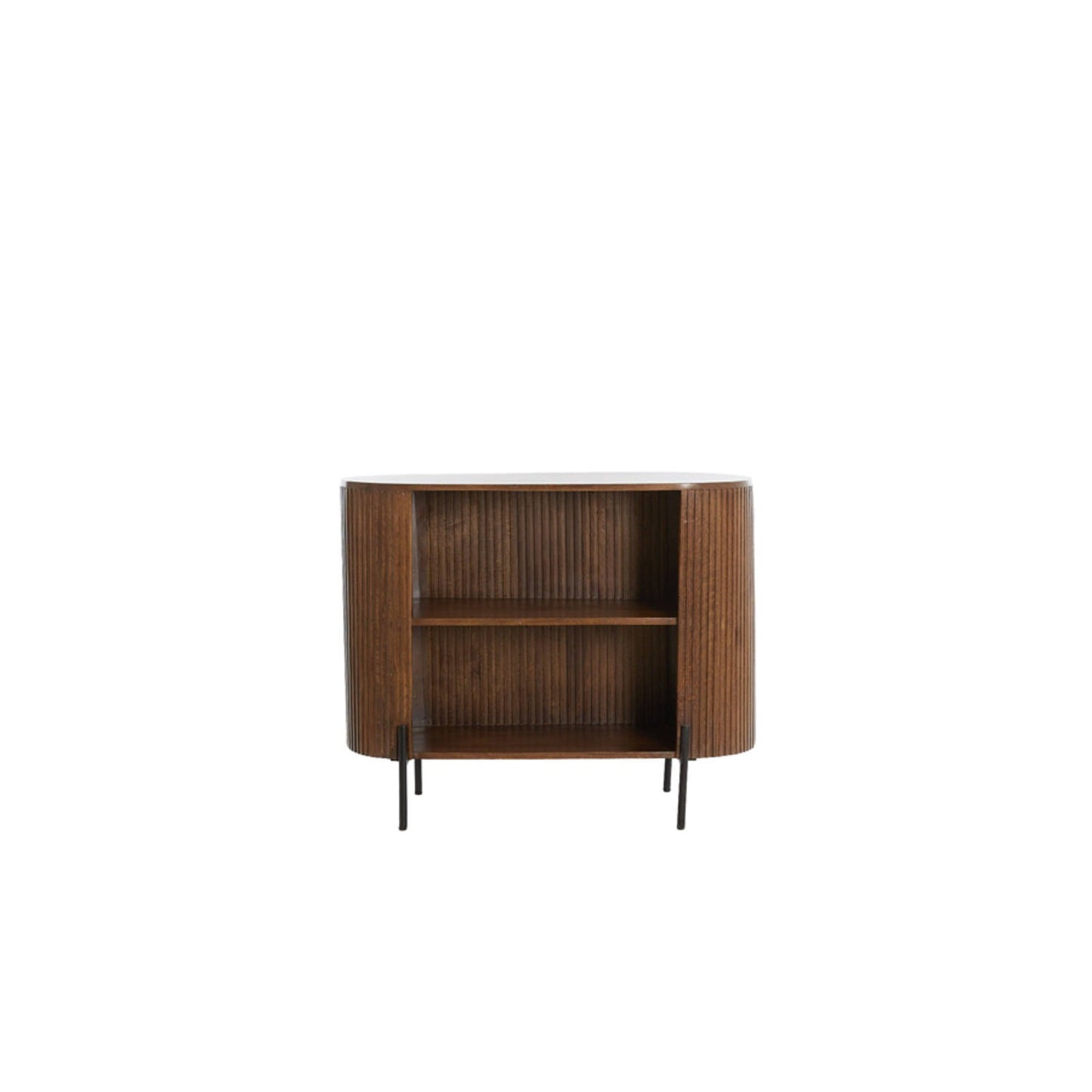 Dumosi Small Wooden Cabinet - Dark Brown