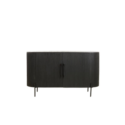 Dumosi Wooden 2 Door Sideboard - Black