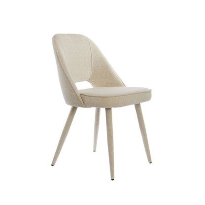 Djeslin Set of 2 Beige Dining Chair
