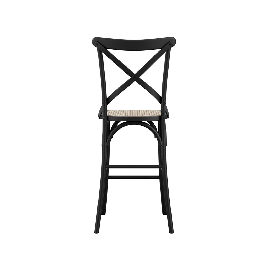 Fitzroy Black Counter Stool