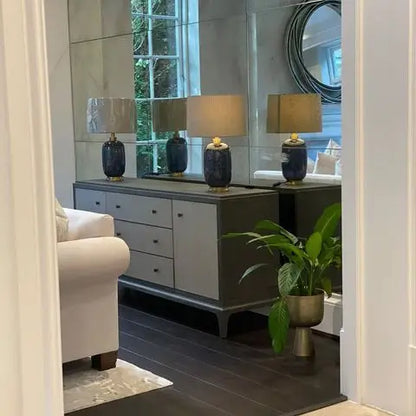 Astor 4 Door Cabinet Shagreen