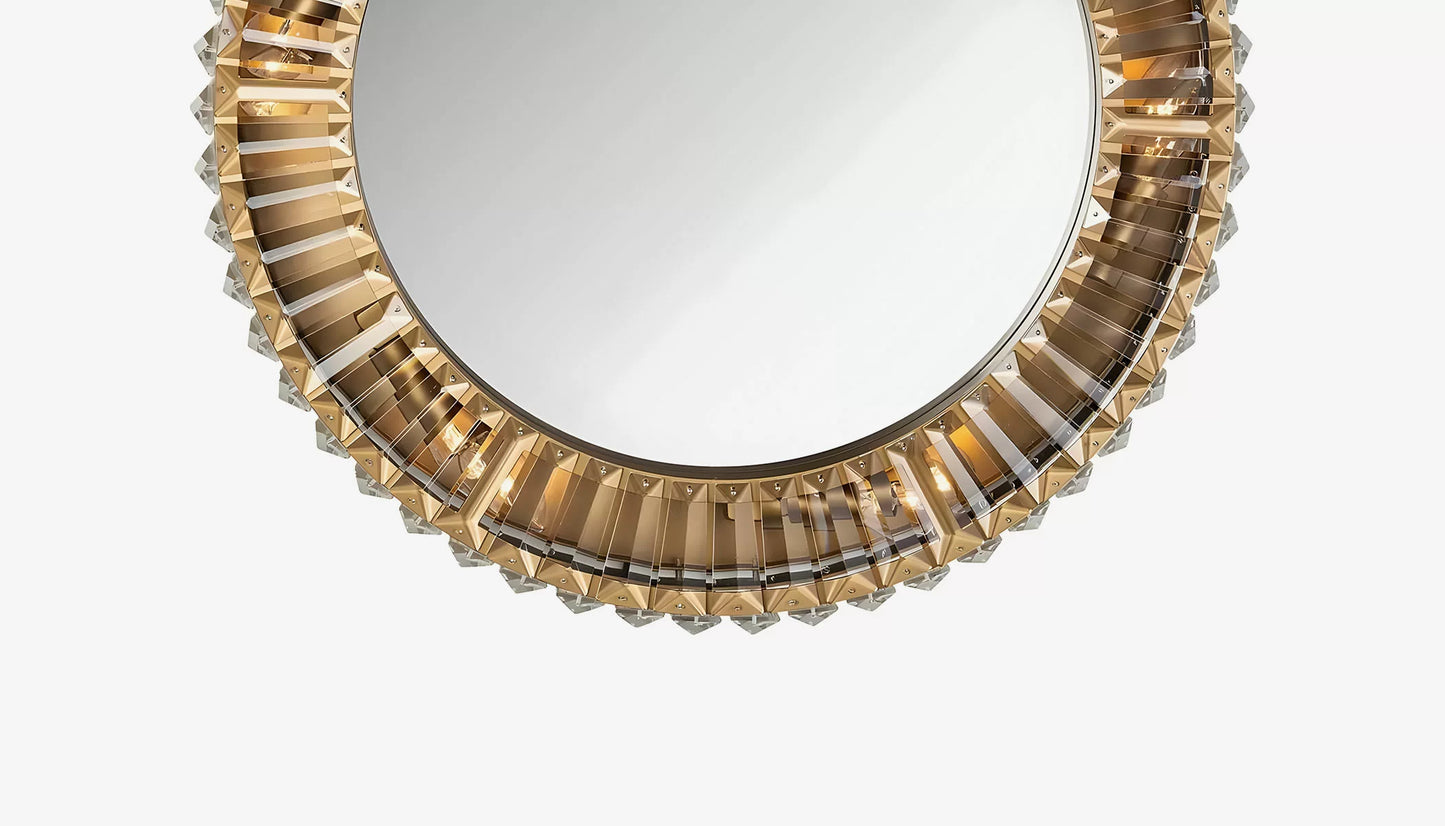 Accent Mirror in Crystal Frame
