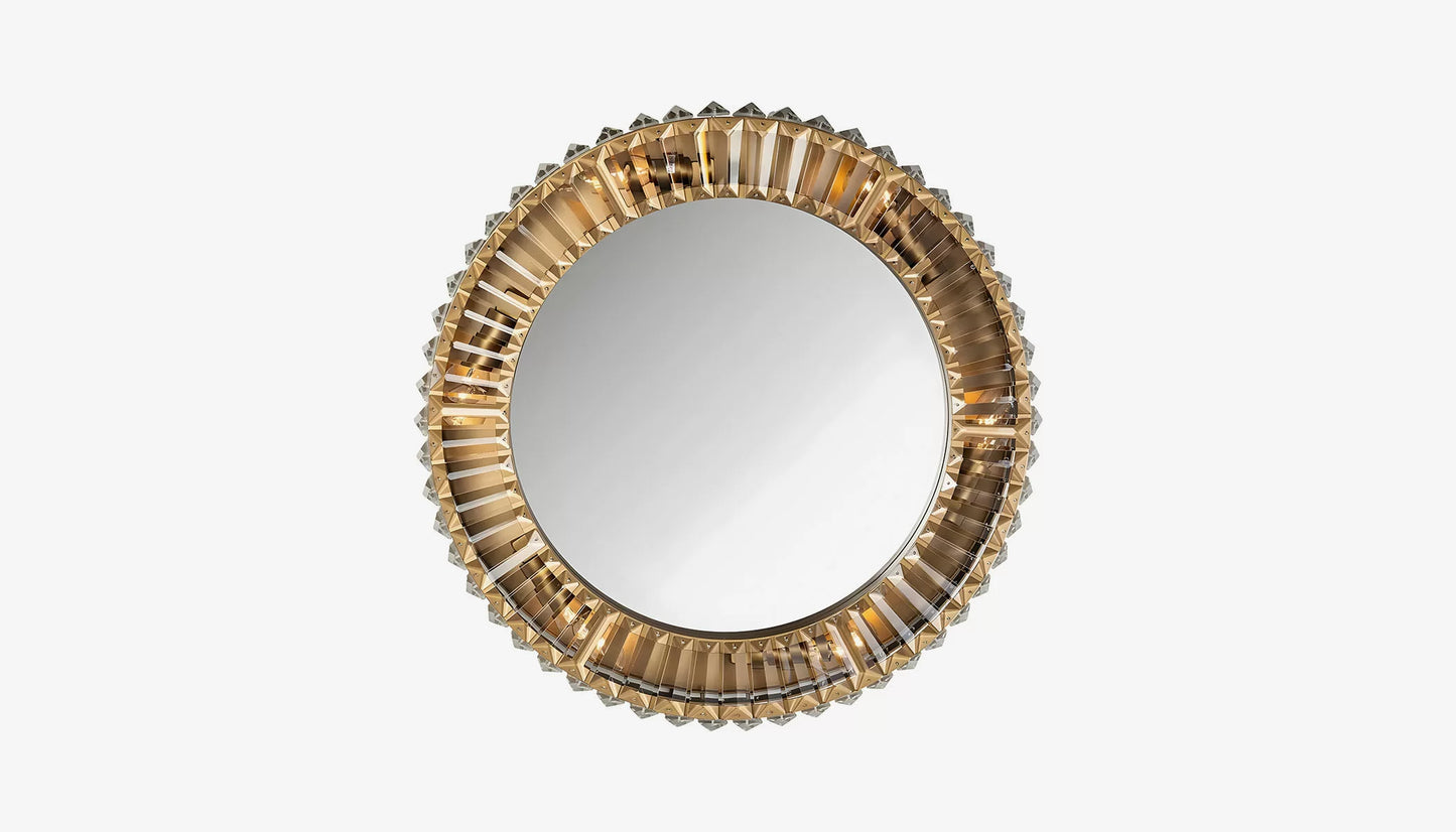 Accent Mirror in Crystal Frame