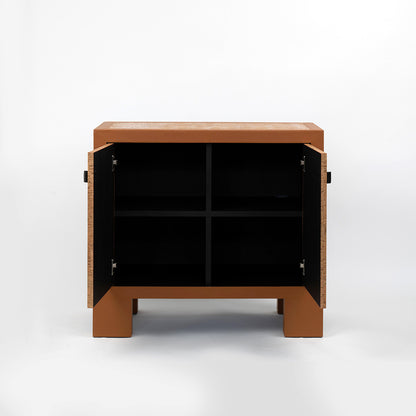 Ralf Cabinet Leather and Cork
