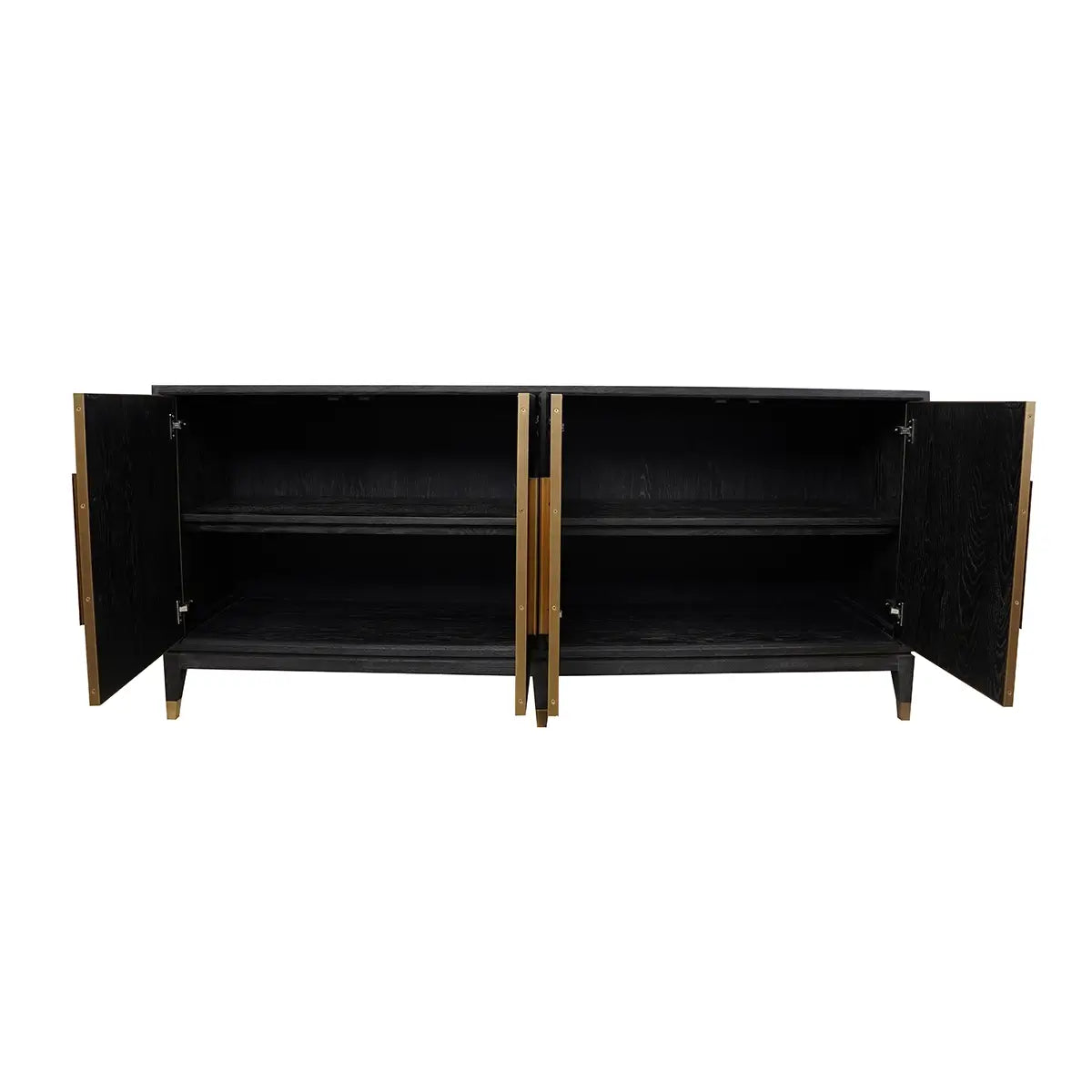 Renmin Cabinet 4 Door Carbon Oak