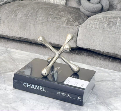 Prato Silver Finish Jack Sculpture