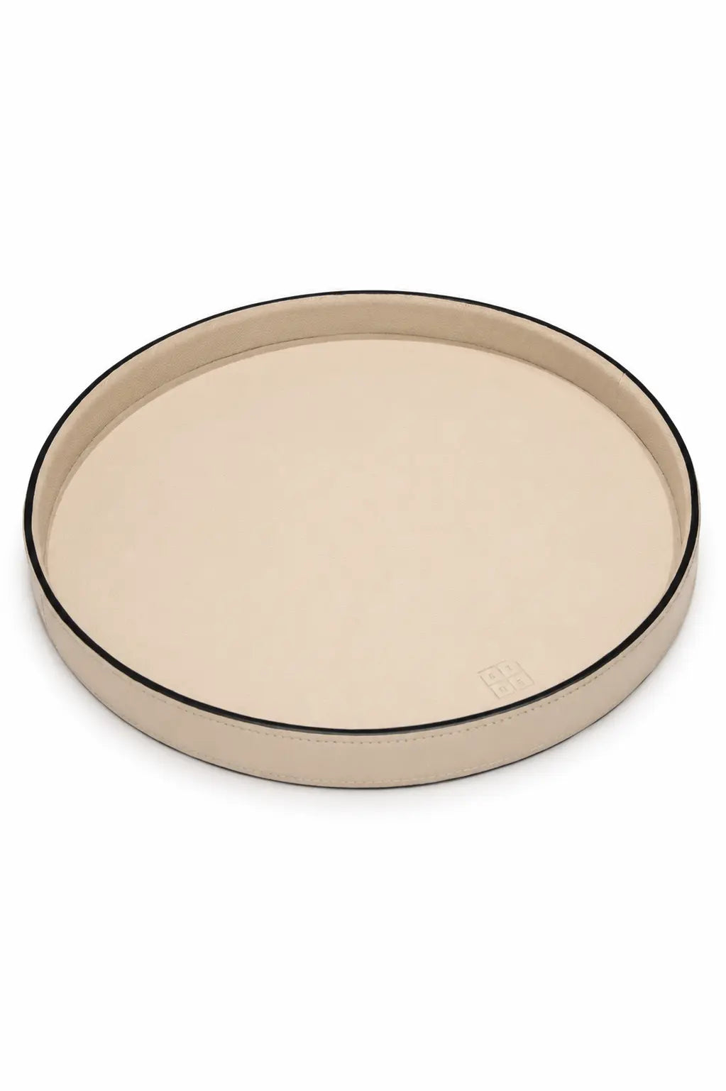 Selvedge Round Tray Pumice