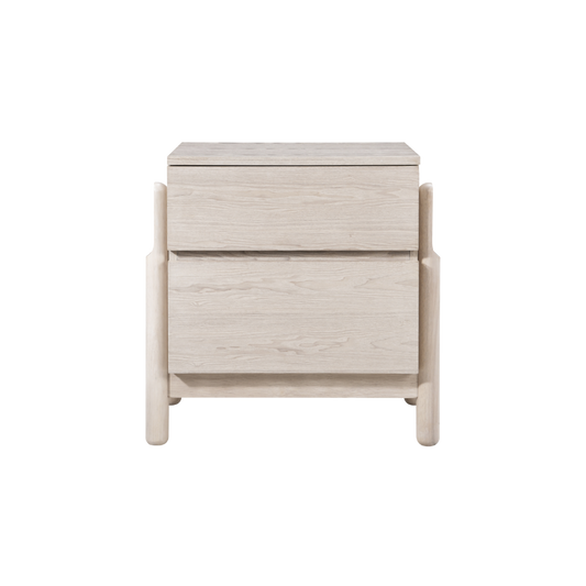 Whisper 2 Drawer Bedside