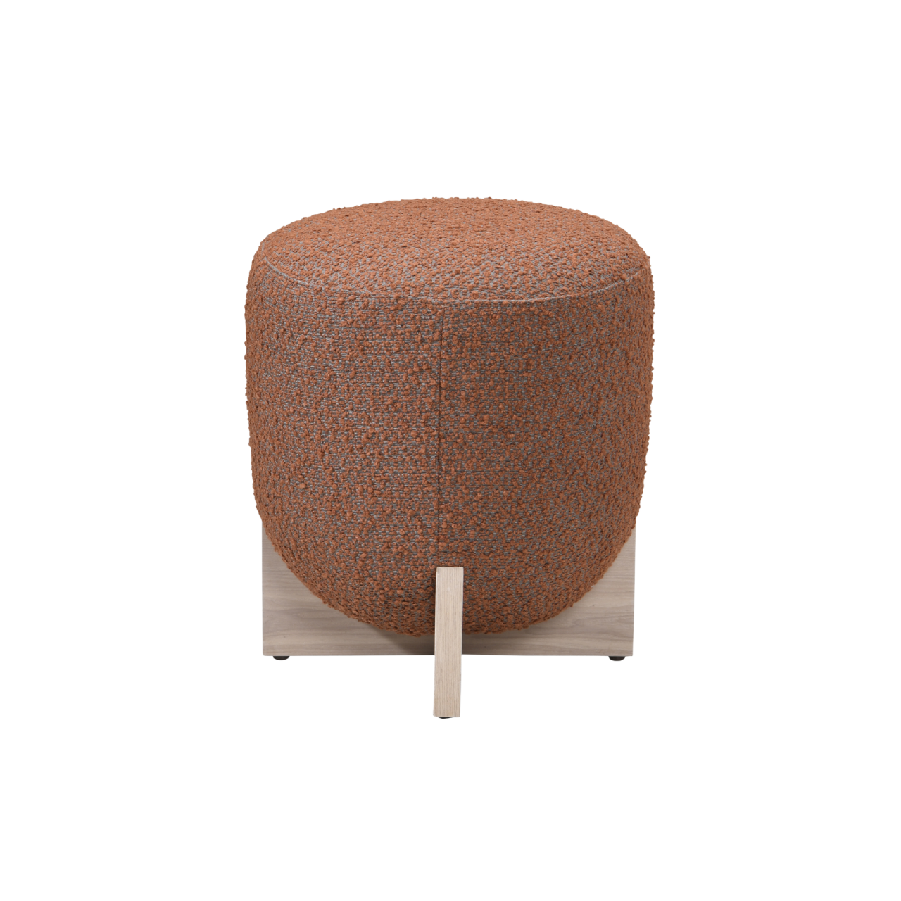 Whisper Round Burst Orange Stool