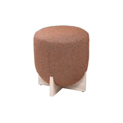Whisper Round Burst Orange Stool
